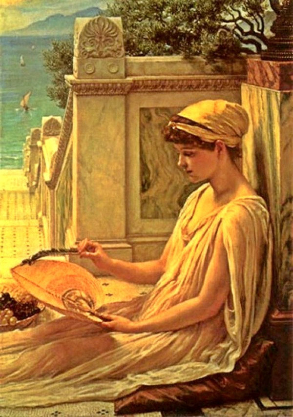 On the terrace by Edward Poynter